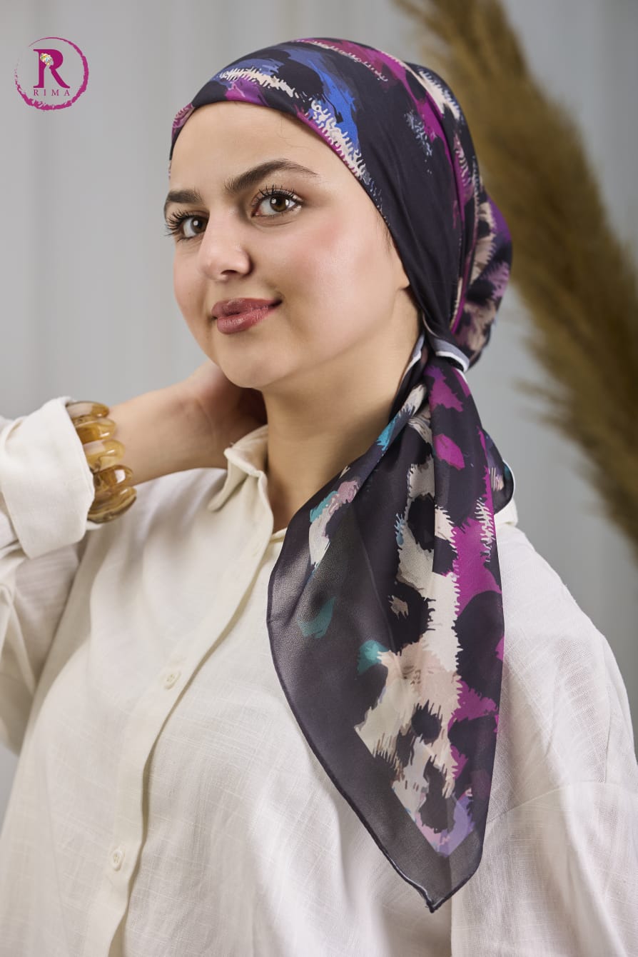 Printed Chiffon Scarf