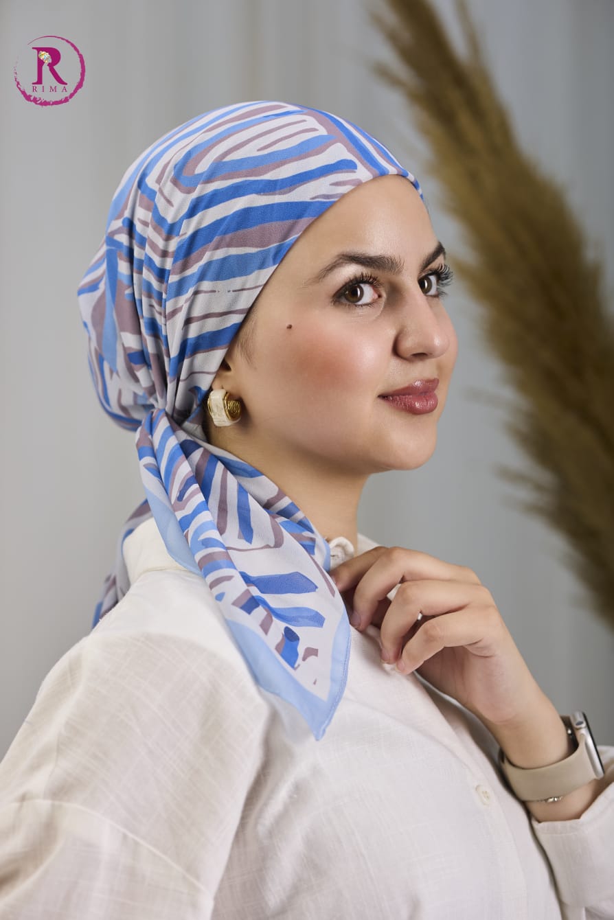Printed Chiffon Scarf