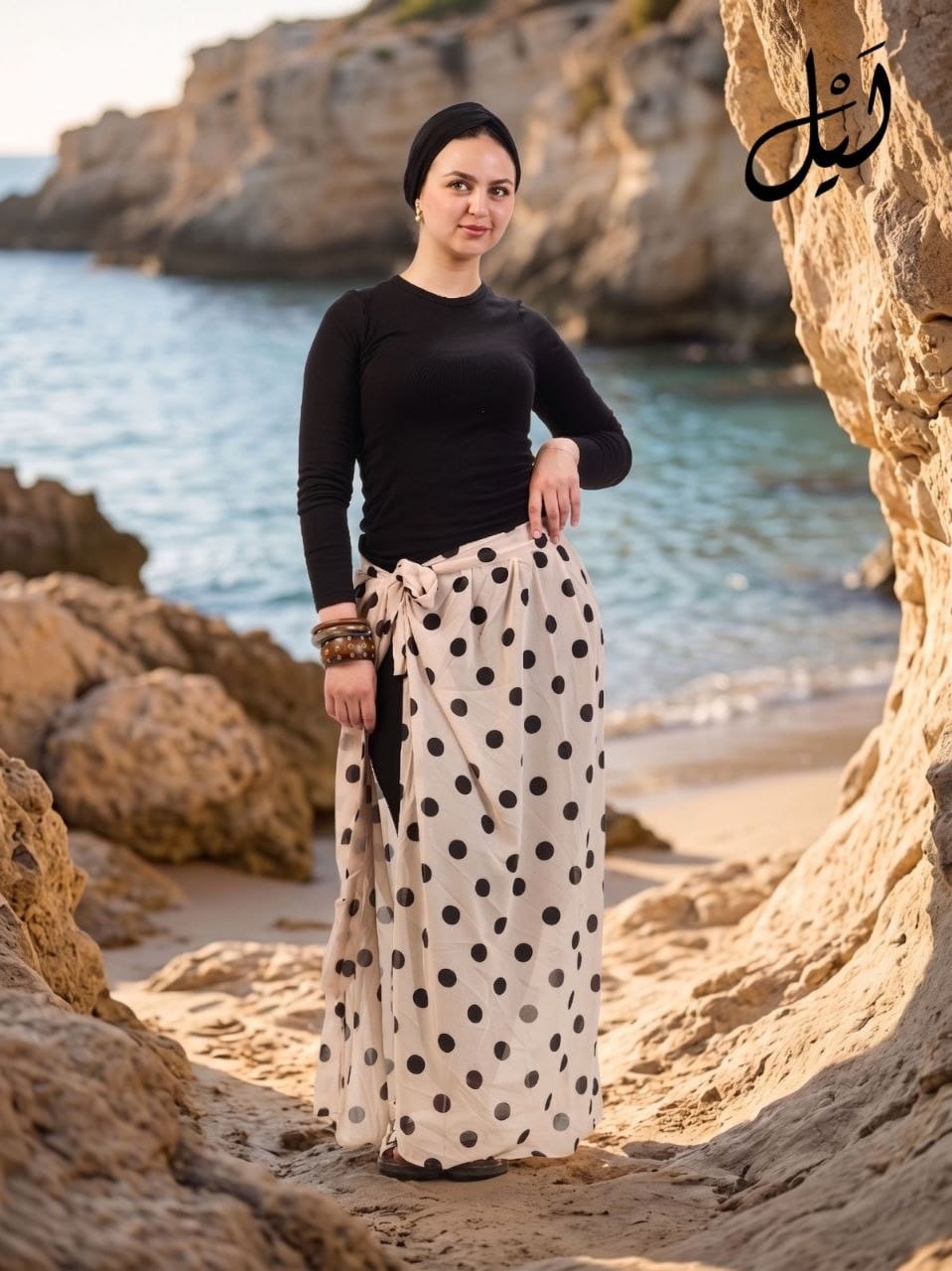 Printed Beach Cover-Up