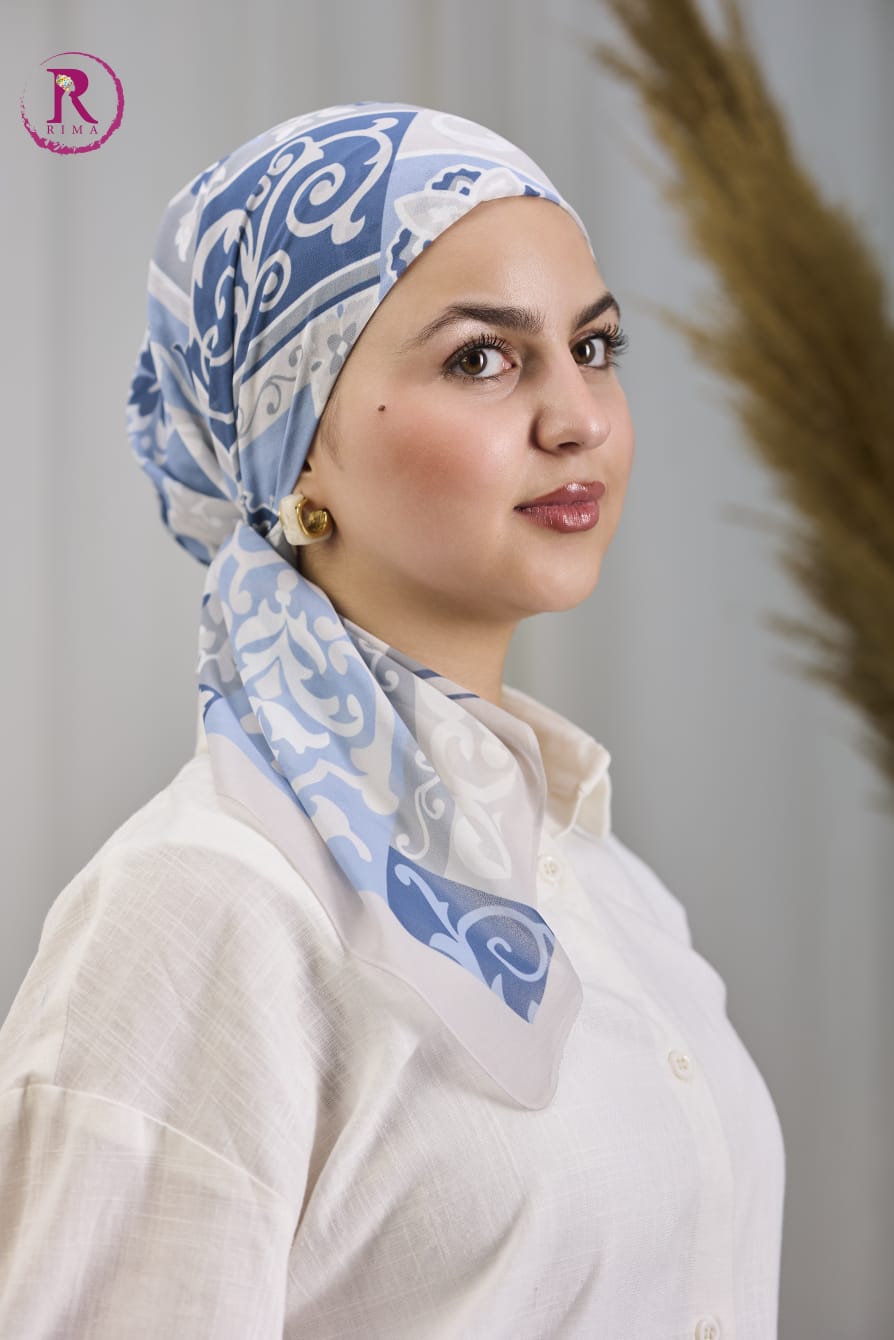 Printed Chiffon Scarf