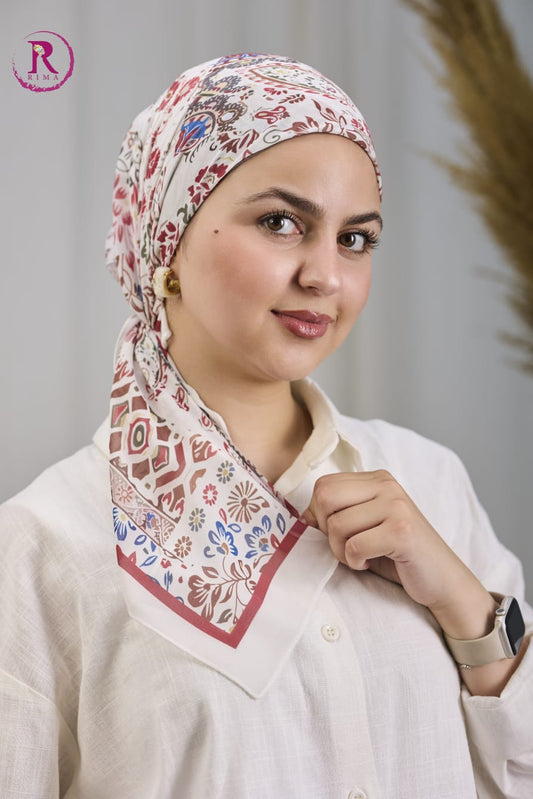 Printed Chiffon Scarf