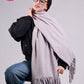 Grey Mohair Scarf Shawls