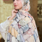 Rectangular Printed Chiffon Scarf