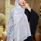 Rectangular Printed Chiffon Scarf