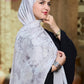 Rectangular Printed Chiffon Scarf