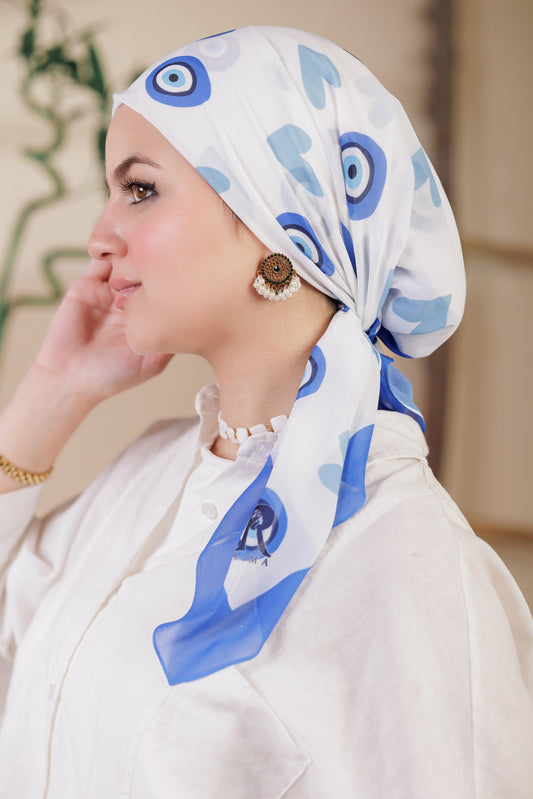 Printed Crepe Chiffon Scarf