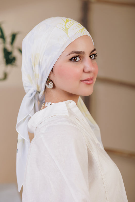 Printed Crepe Chiffon Scarf