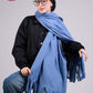 Light Blue Mohair Scarf Shawls