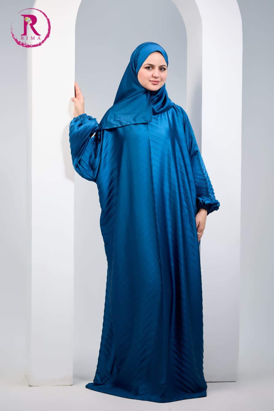 Pleated Satin Isdal