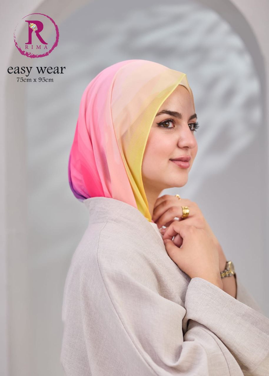 Easy Wear Degrade Scarf-Soft