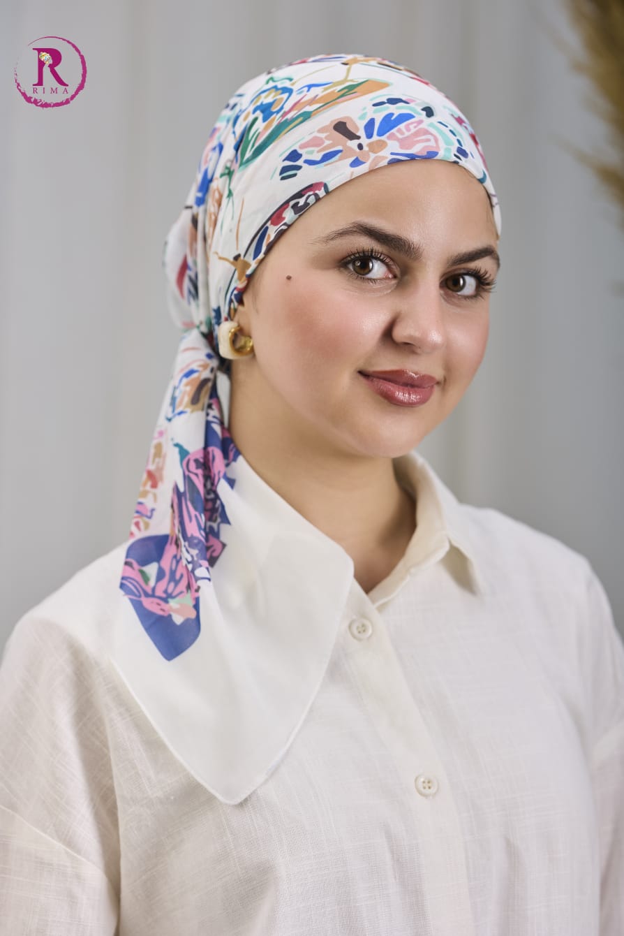 Printed Chiffon Scarf