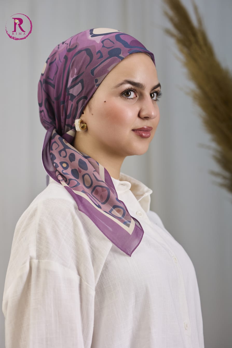 Printed Chiffon Scarf
