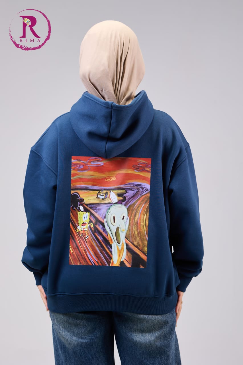 Printed Hoodie