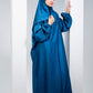 Pleated Satin Isdal