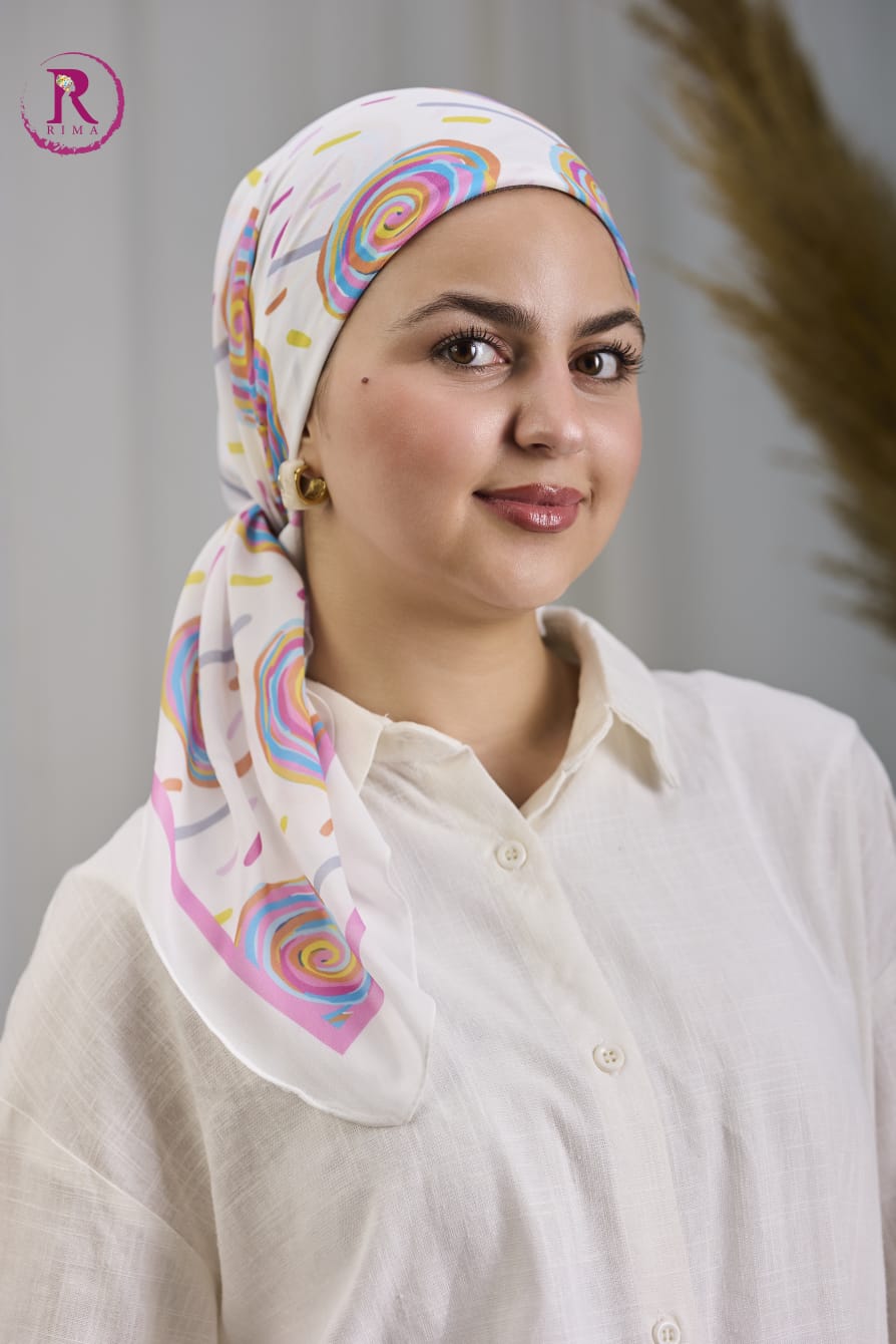 Printed Chiffon Scarf