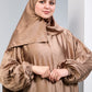 Pleated Satin Isdal