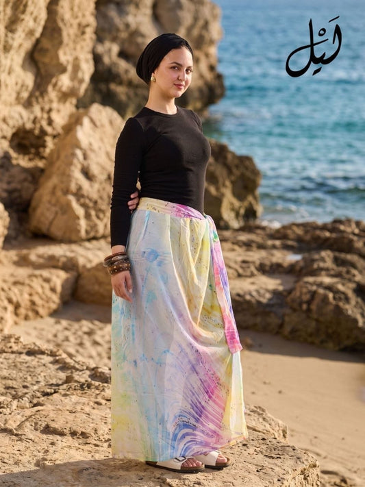 Printed Beach Cover-Up