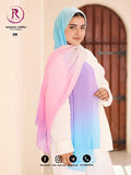Chiffon Degrade Scarf