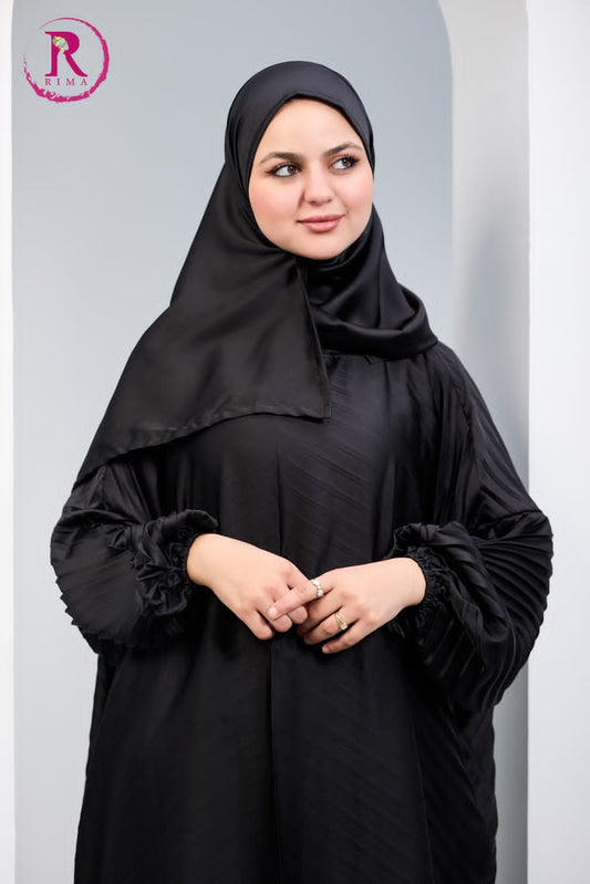 Pleated Satin Isdal