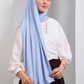 Gel Scarf With Bandana -(Baby Blue)