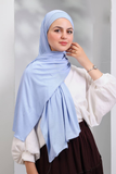 Gel Scarf With Bandana -(Baby Blue)