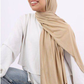 Plain Cotton Lycra Scarf