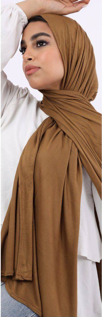 Plain Cotton Lycra Scarf