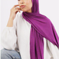 Plain Cotton Lycra Scarf