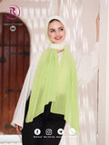 chiffon digital scarf