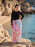 Printed Beach Cover-Up