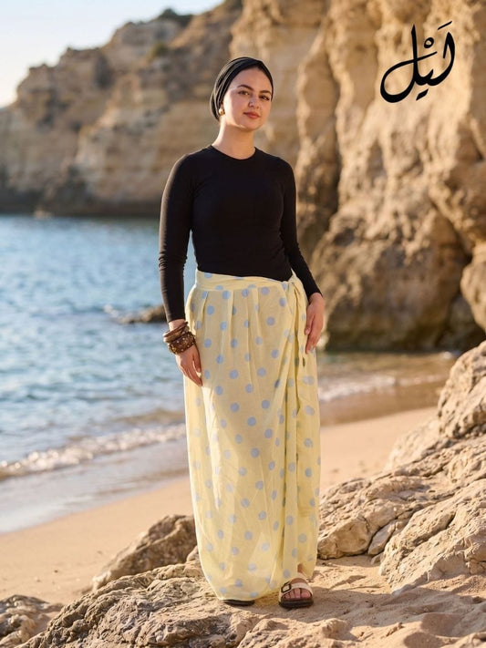 Printed Beach Cover-Up