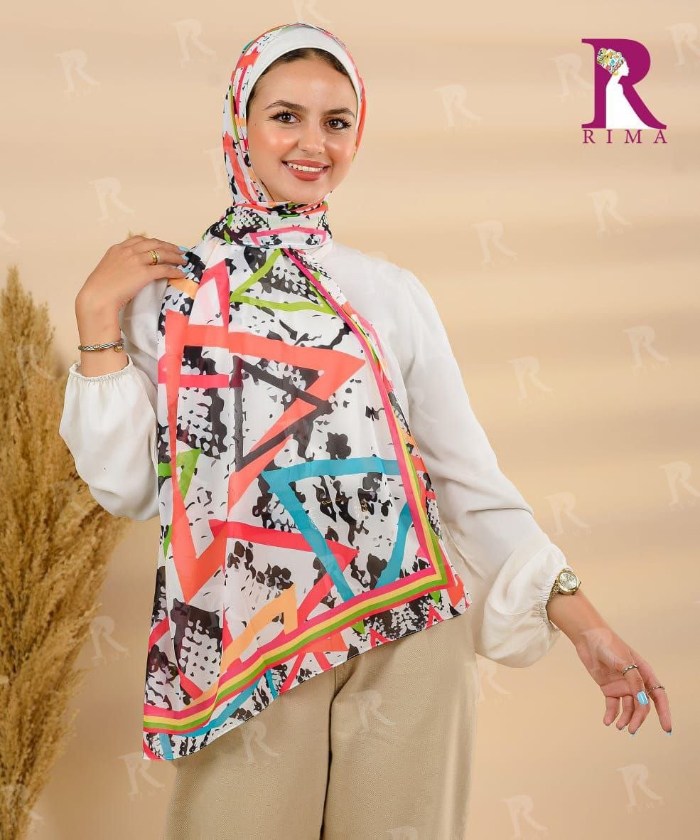 Digital Chiffon Scarf 2 Meters