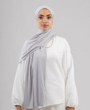 Plain Cotton Lycra Scarf