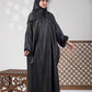 Plain Satin Isdal - Black