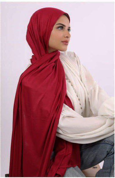 Plain Cotton Lycra Scarf