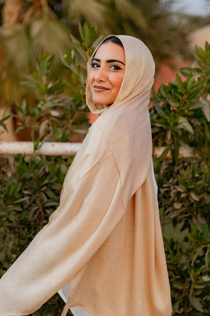 Modal Cotton Scarf - Desert Sand