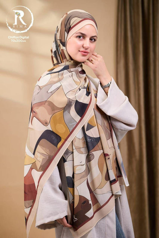 Digital Chiffon – Ottoman Patterns