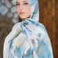 Rectangular Printed Chiffon Scarf