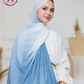 Gradient Chiffon Scarf