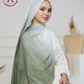 Gradient Chiffon Scarf