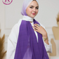 Gradient Chiffon Scarf