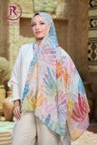 Rectangular Printed Chiffon Scarf