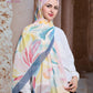 Rectangular Printed Chiffon Scarf