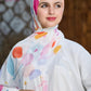 Rectangular Printed Chiffon Scarf