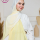 Gradient Chiffon Scarf