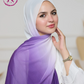 Gradient Chiffon Scarf