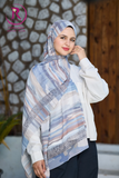 Rectangular Printed Chiffon Scarf