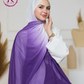 Gradient Chiffon Scarf