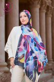 Rectangular Printed Chiffon Scarf