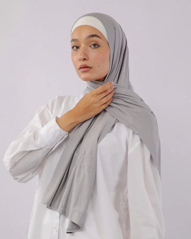 Plain Cotton Lycra Scarf